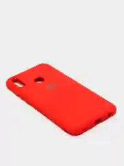Алый защитный силиконовый чехол Silicone Cover HUAWEI Y9 2019