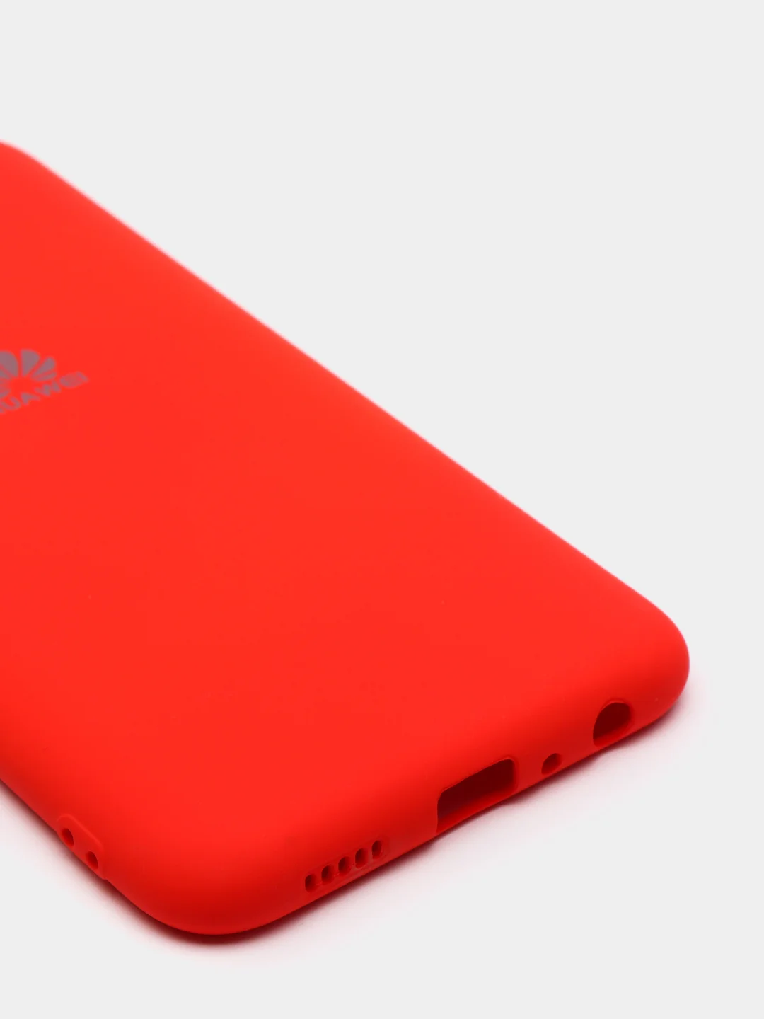 Алый защитный силиконовый чехол Silicone Cover HUAWEI Y9 2019