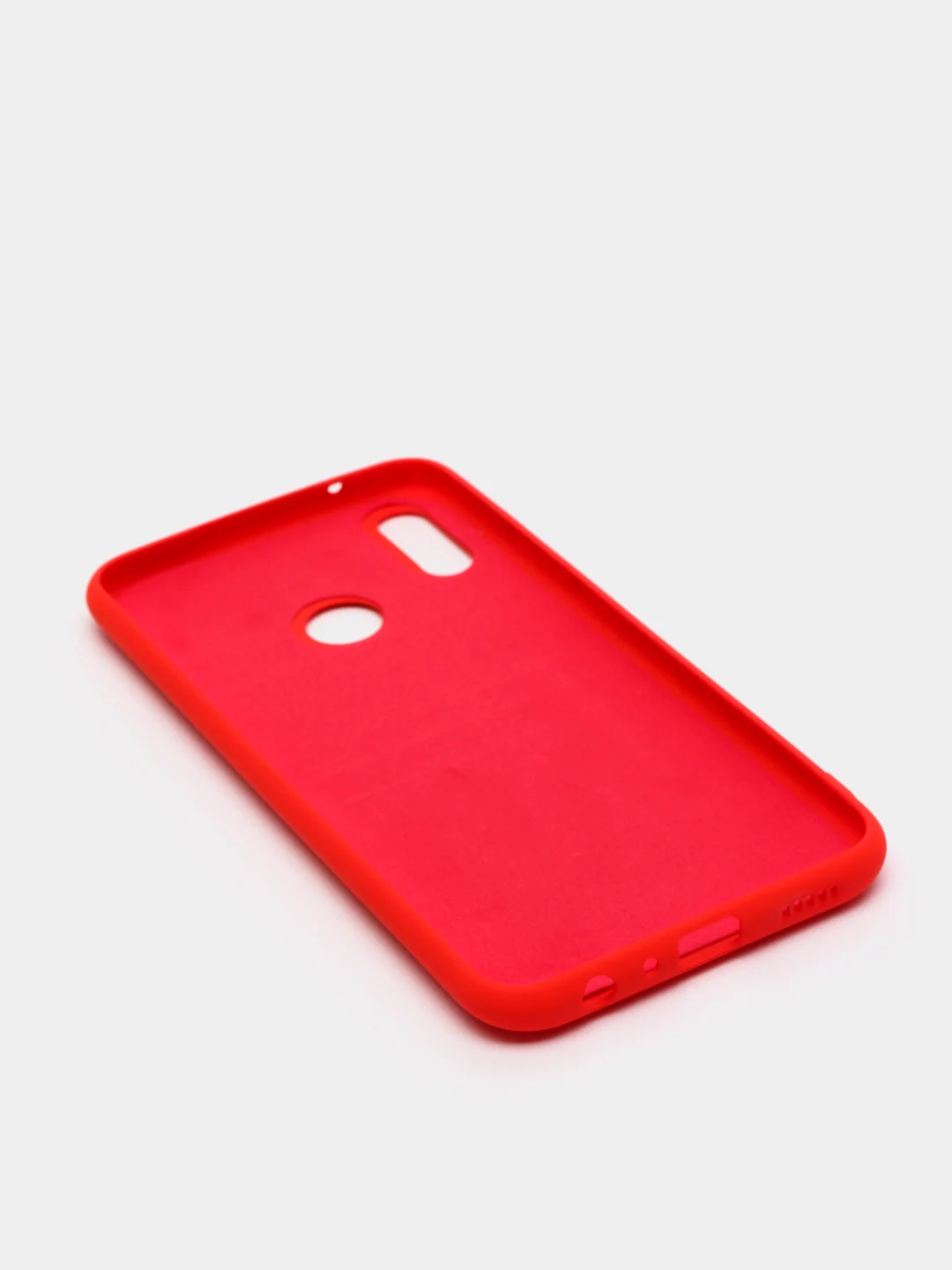 Алый защитный силиконовый чехол Silicone Cover HUAWEI Y9 2019