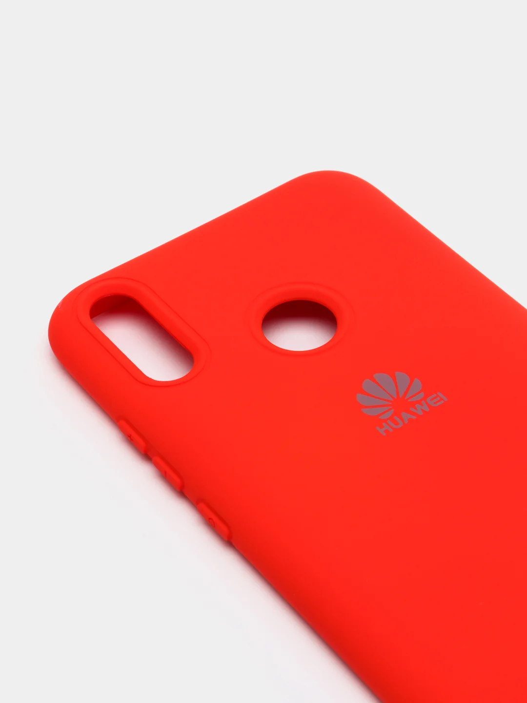 Алый защитный силиконовый чехол Silicone Cover HUAWEI Y9 2019
