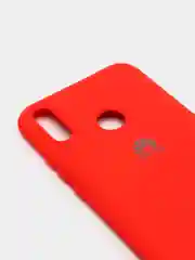 Алый защитный силиконовый чехол Silicone Cover HUAWEI Y9 2019