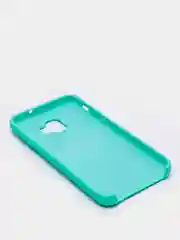 Бирюзовый защитный силиконовый чехол Silikone Cover для Samsung J2 CORE