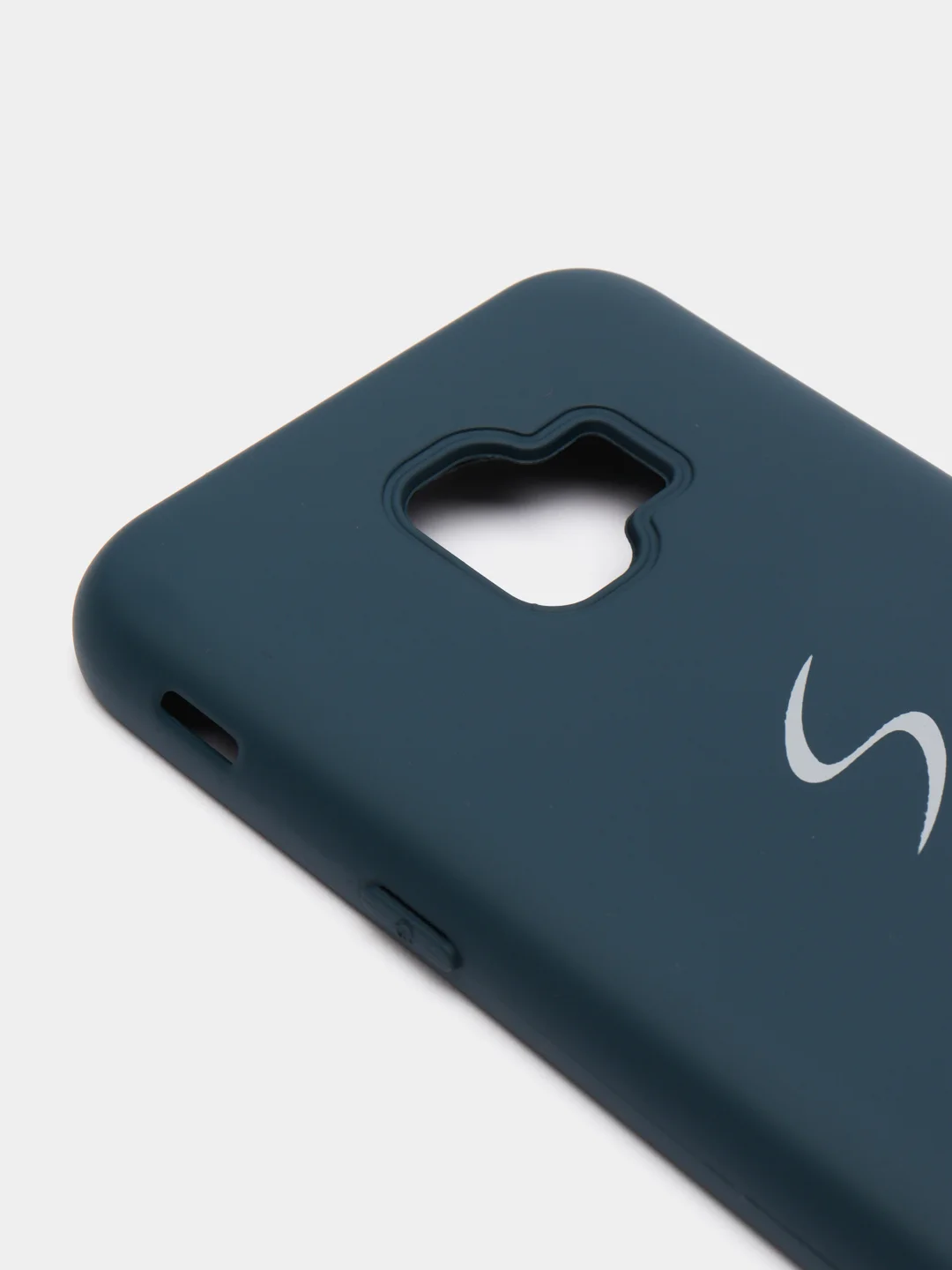 Индиго защитный силиконовый чехол Silikone Cover для Samsung J2 CORE