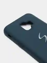 Индиго защитный силиконовый чехол Silikone Cover для Samsung J2 CORE