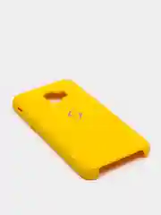 Желтый защитный силиконовый чехол Silikone Cover для Samsung J2 CORE