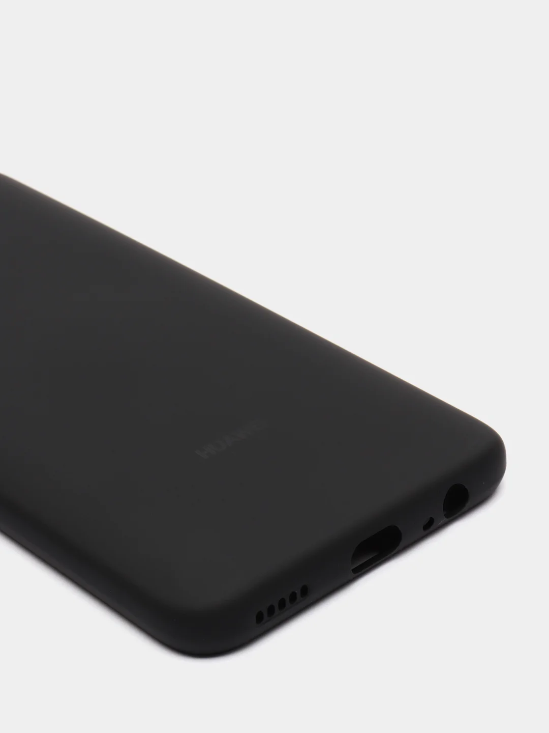 Черный защитный силиконовый чехол Silicone Cover HONOR 9X