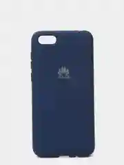 Темно-синий защитный силиконовый чехол Silicone Cover Huawei Y5 2018/ Y5 PRIME /CW7