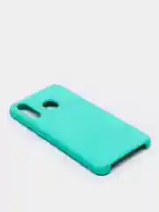 Бирюзовый защитный силиконовый чехол Silikone Cover для Samsung A20/A30
