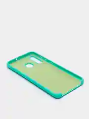 Бирюзовый защитный силиконовый чехол Silikone Cover для Samsung A20/A30