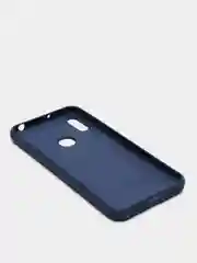 Темно-синий защитный силиконовый чехол Silicone Cover HUAWEI Y6 2019
