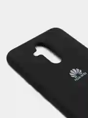 Черный защитный силиконовый чехол Silicone Cover MATE 20 LITE