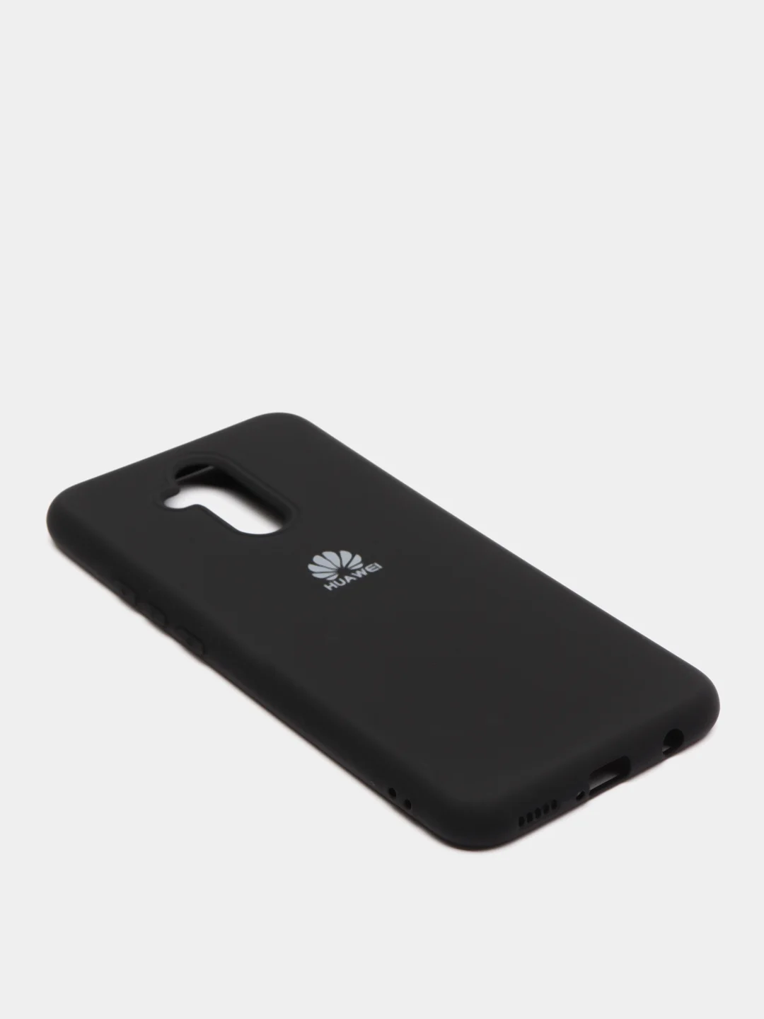Черный защитный силиконовый чехол Silicone Cover MATE 20 LITE