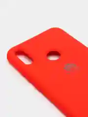 Алый защитный силиконовый чехол Silicone Cover HUAWEI Y6 2019
