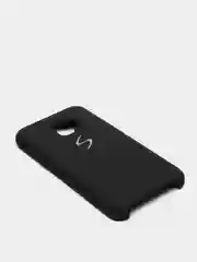 Черный защитный силиконовый чехол Silikone Cover для Samsung J2 CORE