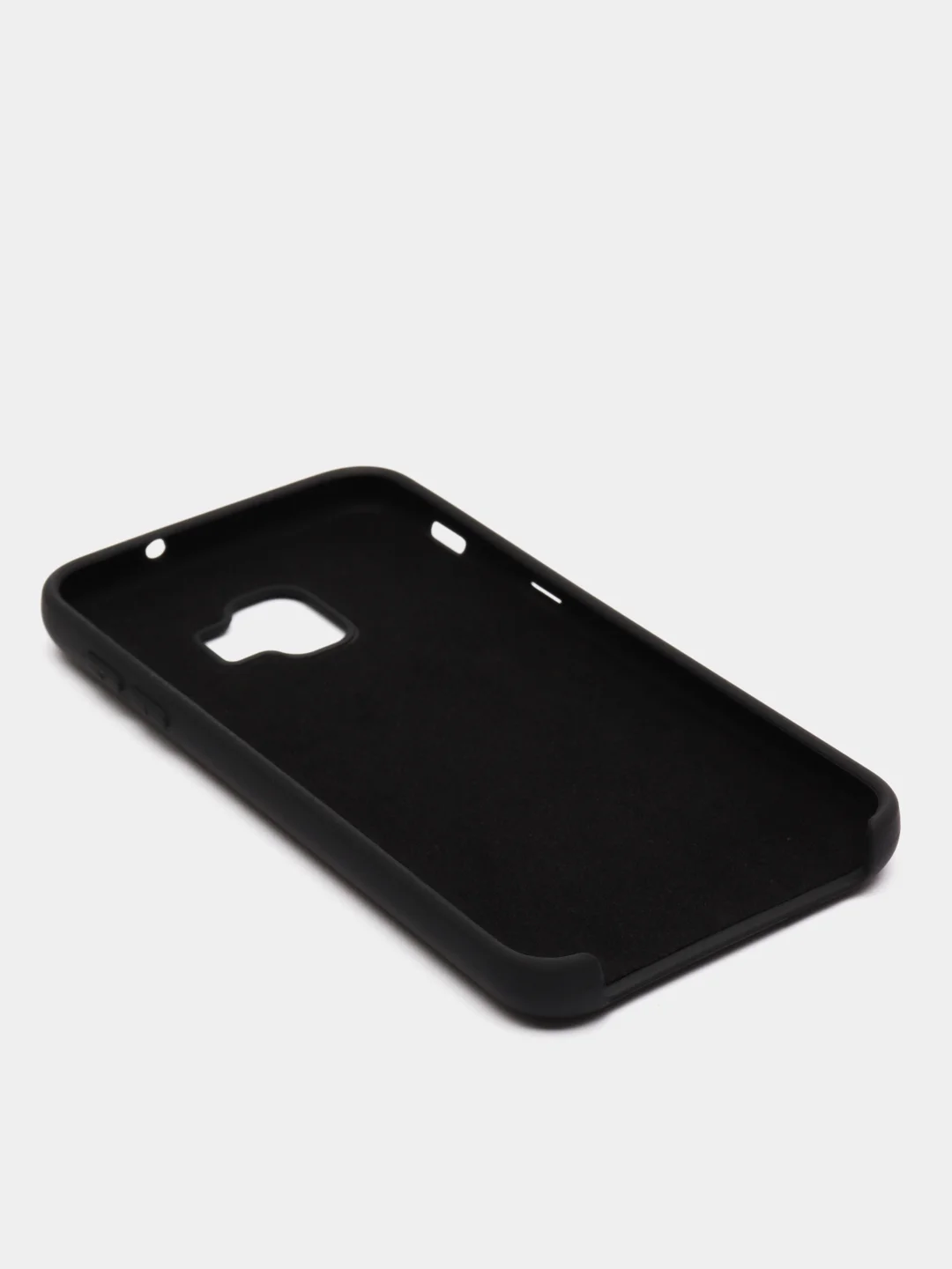 Черный защитный силиконовый чехол Silikone Cover для Samsung J2 CORE