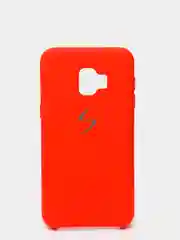 Алый защитный силиконовый чехол Silikone Cover для Samsung J2 CORE