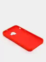 Алый защитный силиконовый чехол Silikone Cover для Samsung J2 CORE