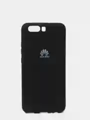 Черный защитный силиконовый чехол Silicone Cover HUAWEI P10
