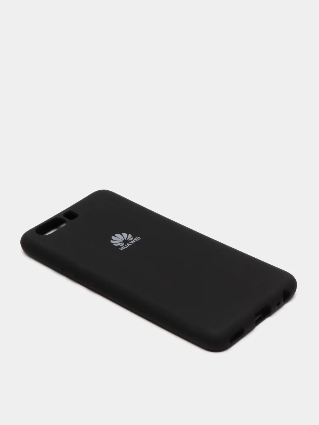 Черный защитный силиконовый чехол Silicone Cover HUAWEI P10