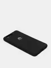 Черный защитный силиконовый чехол Silicone Cover HUAWEI P10