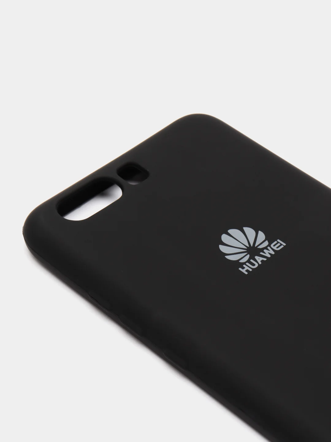 Черный защитный силиконовый чехол Silicone Cover HUAWEI P10