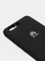 Черный защитный силиконовый чехол Silicone Cover HUAWEI P10