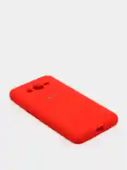 Красный защитный силиконовый чехол Silikone Cover для Samsung G530