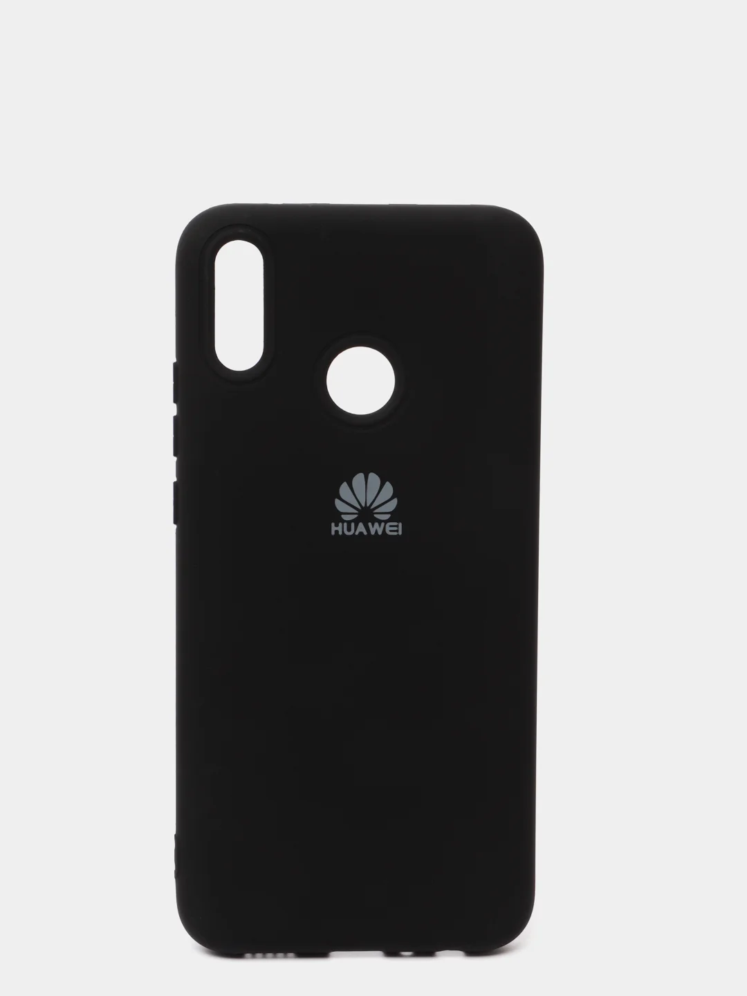 Черный защитный силиконовый чехол Silicone Cover HUAWEI Y9 2019