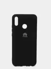 Черный защитный силиконовый чехол Silicone Cover HUAWEI Y9 2019