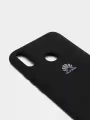 Черный защитный силиконовый чехол Silicone Cover HUAWEI Y9 2019