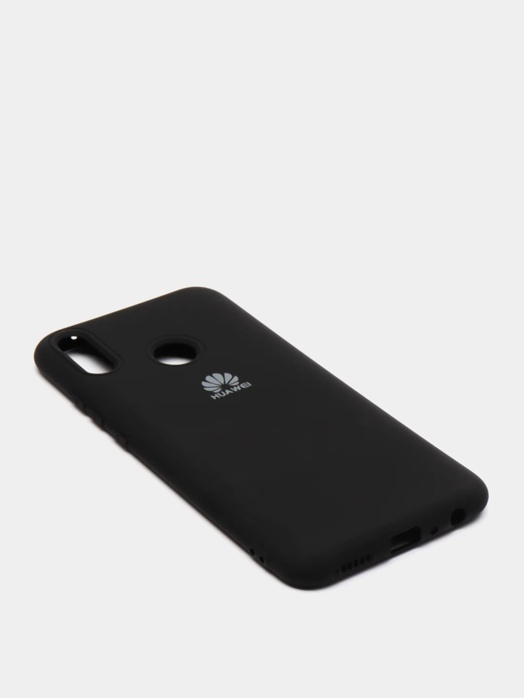 Черный защитный силиконовый чехол Silicone Cover HUAWEI Y9 2019