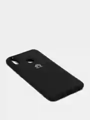 Черный защитный силиконовый чехол Silicone Cover HUAWEI Y9 2019