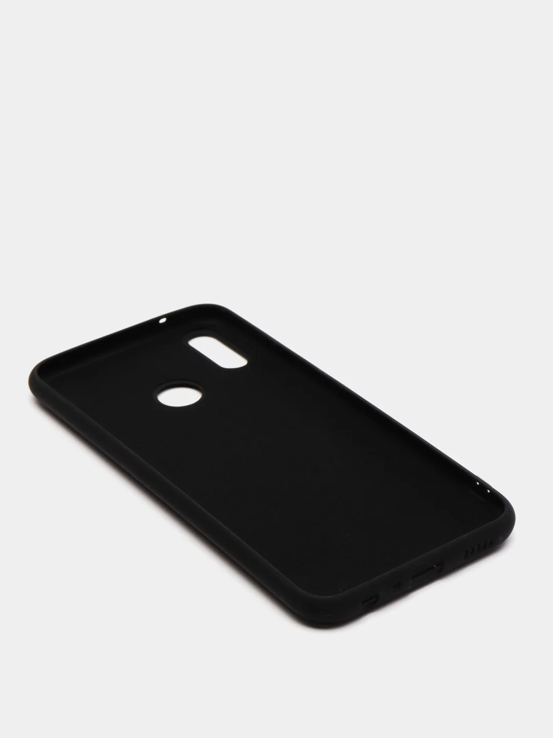 Черный защитный силиконовый чехол Silicone Cover HUAWEI Y9 2019