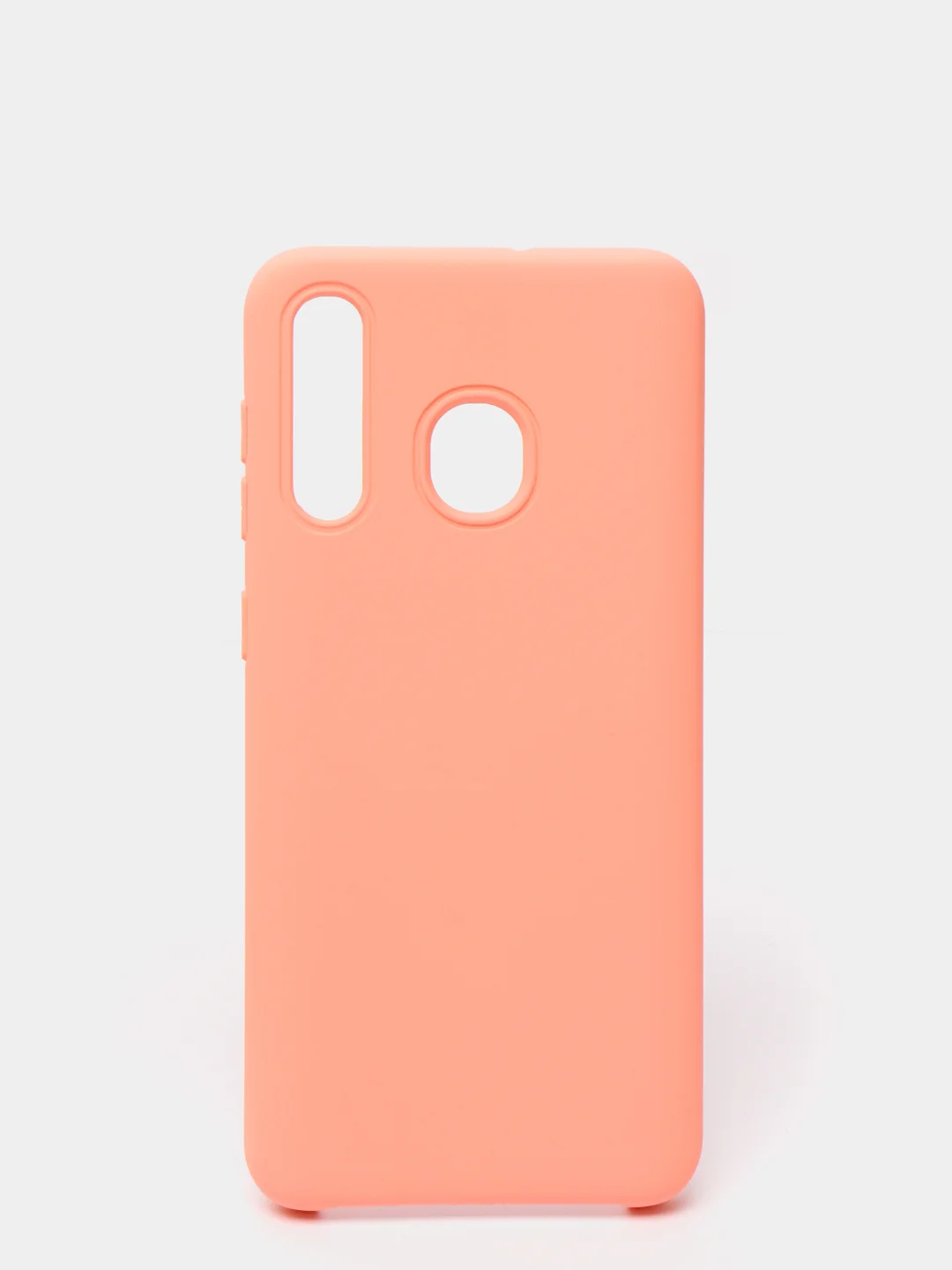 Розовый защитный силиконовый чехол Silikone Cover для Samsung A20/A30