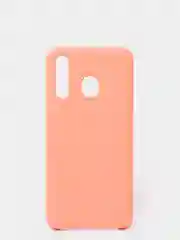 Розовый защитный силиконовый чехол Silikone Cover для Samsung A20/A30