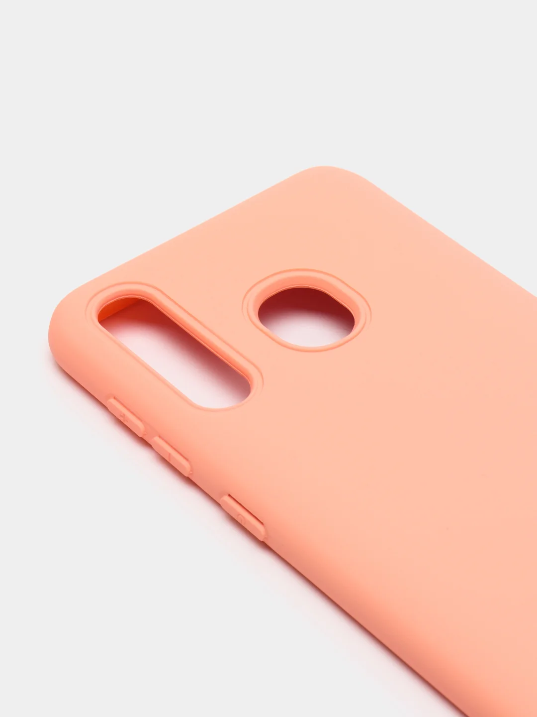 Розовый защитный силиконовый чехол Silikone Cover для Samsung A20/A30