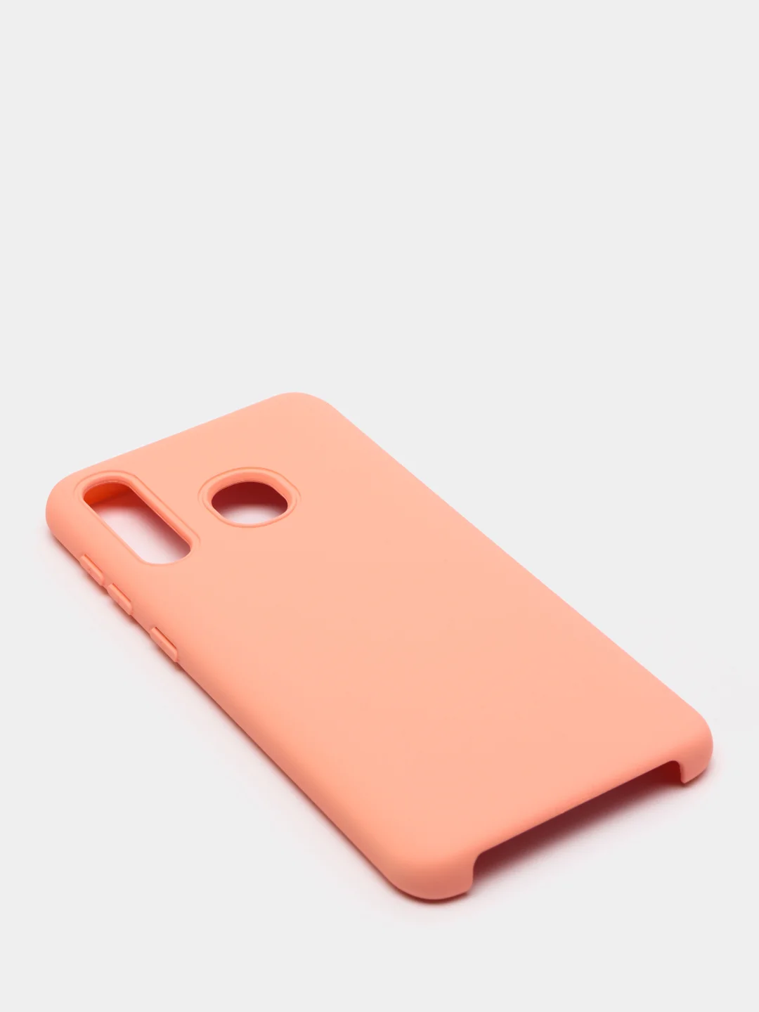 Розовый защитный силиконовый чехол Silikone Cover для Samsung A20/A30