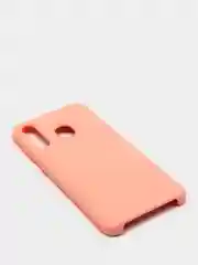 Розовый защитный силиконовый чехол Silikone Cover для Samsung A20/A30