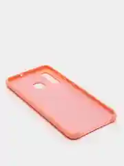 Розовый защитный силиконовый чехол Silikone Cover для Samsung A20/A30