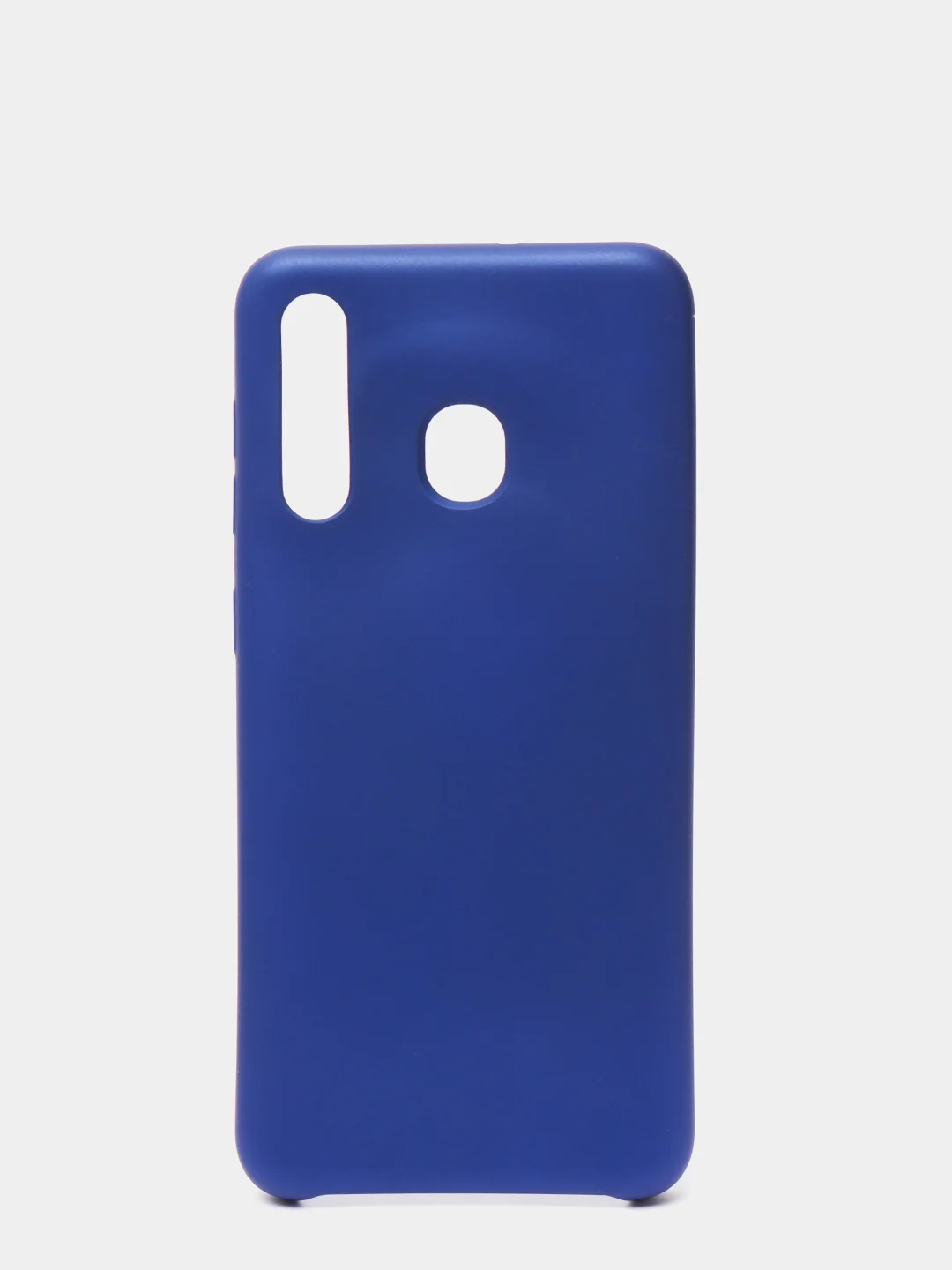 Синий защитный силиконовый чехол Silikone Cover для Samsung A20/A30