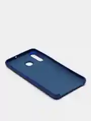 Синий защитный силиконовый чехол Silikone Cover для Samsung A20/A30