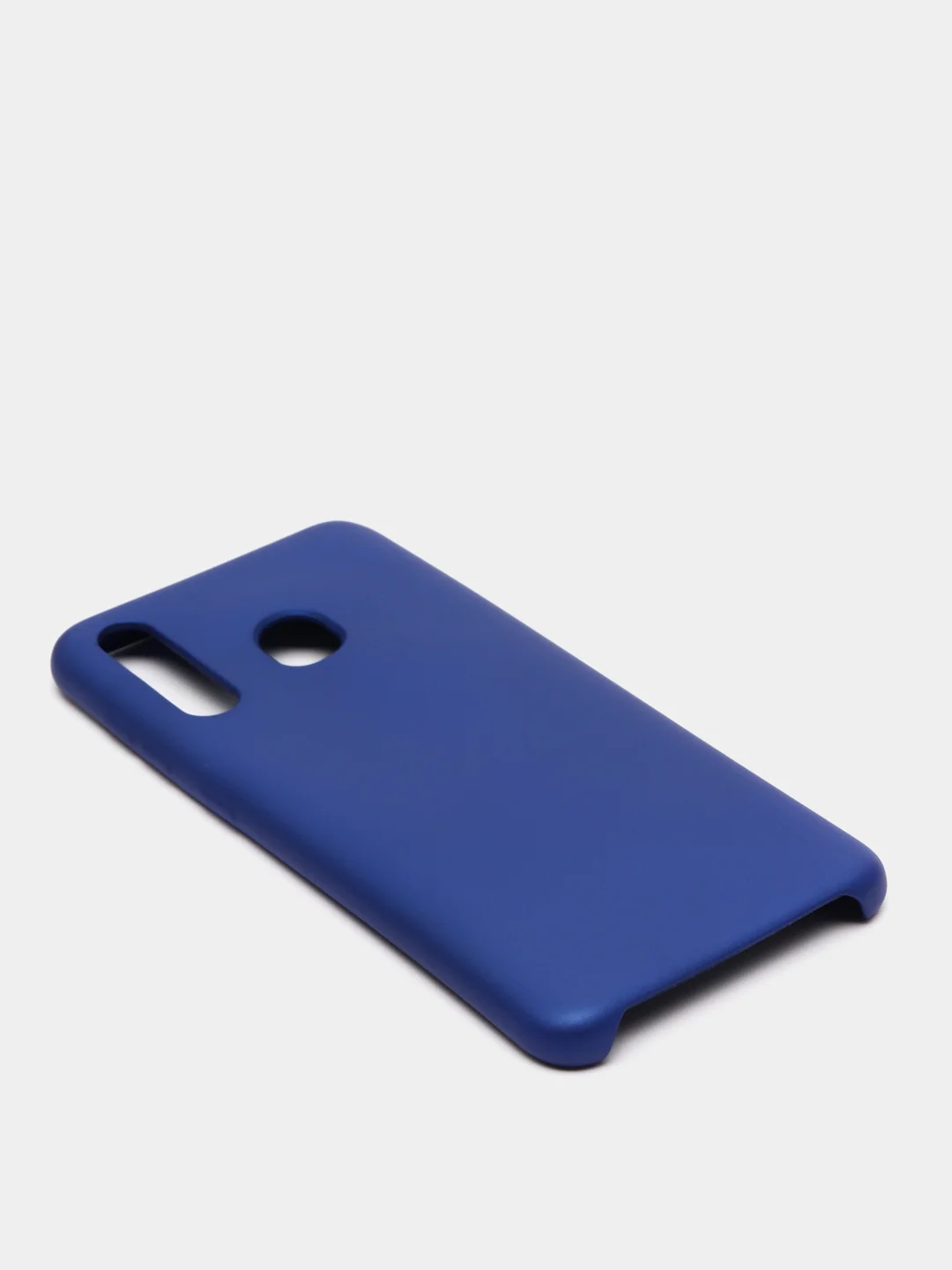Синий защитный силиконовый чехол Silikone Cover для Samsung A20/A30