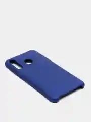 Синий защитный силиконовый чехол Silikone Cover для Samsung A20/A30