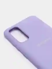 Аметистовый защитный силиконовый чехол Silikone Cover для Samsung S20
