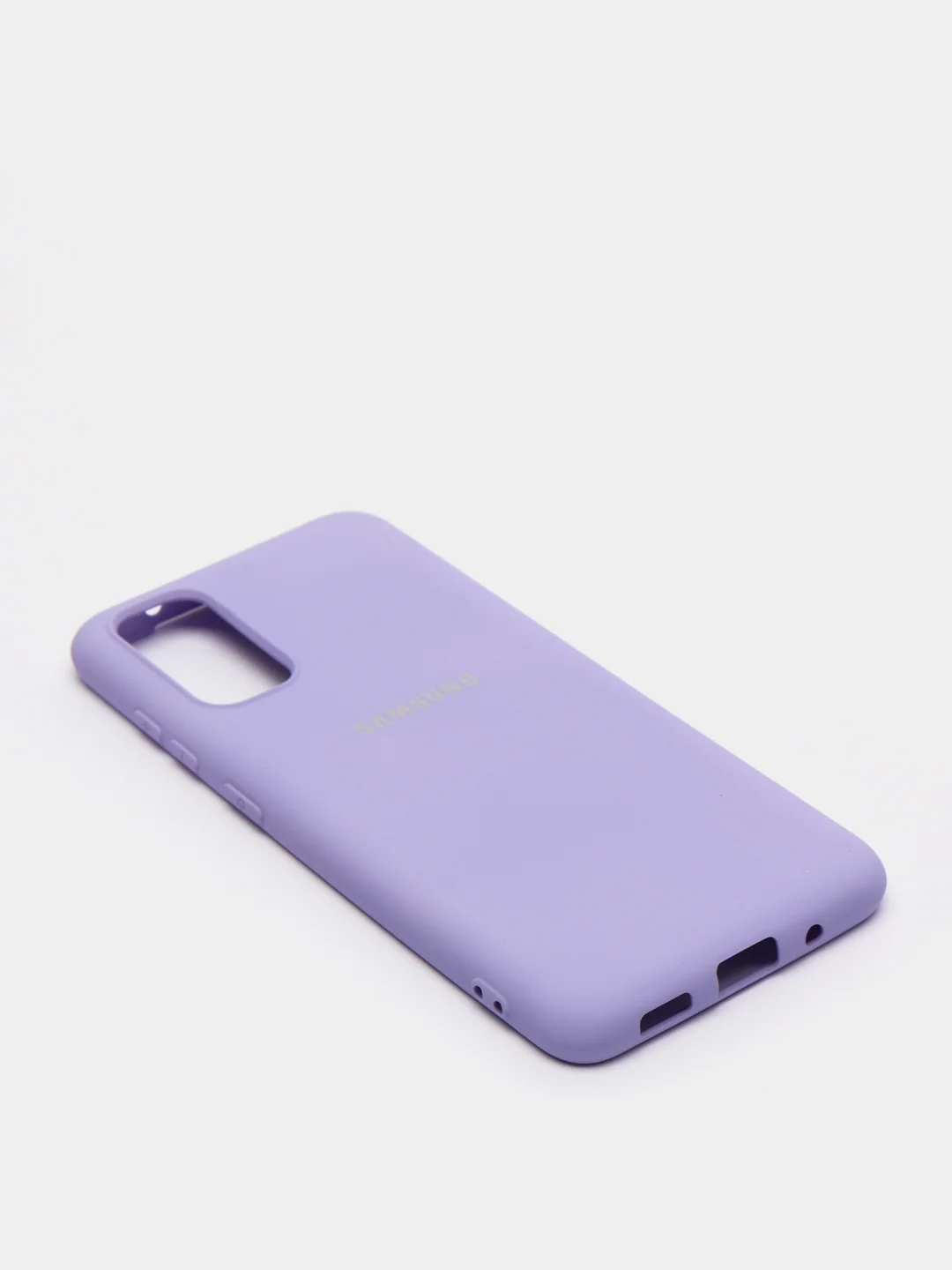 Аметистовый защитный силиконовый чехол Silikone Cover для Samsung S20