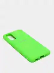 Лайм защитный силиконовый чехол Silikone Cover для Samsung S20