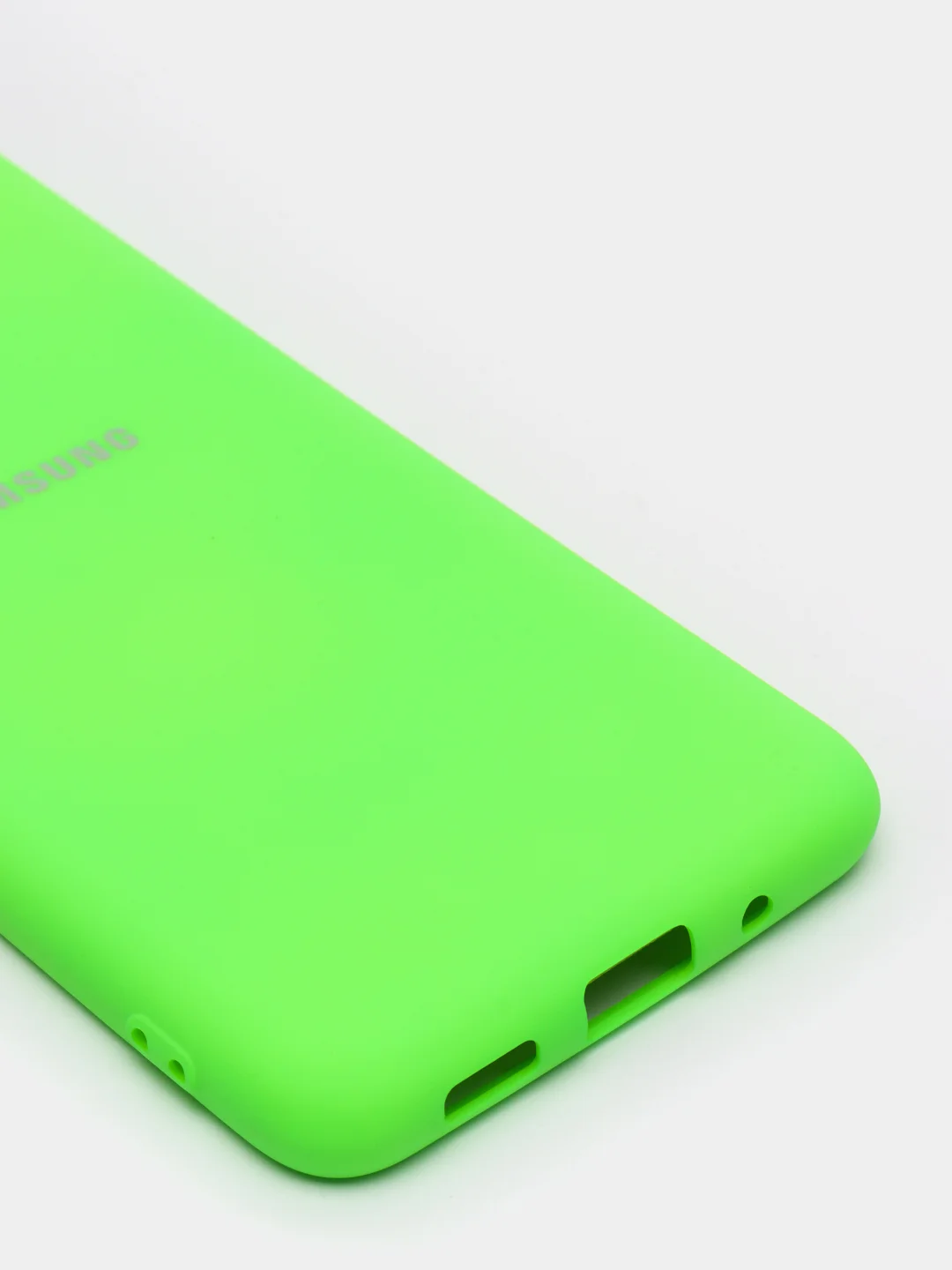 Лайм защитный силиконовый чехол Silikone Cover для Samsung S20