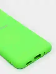 Лайм защитный силиконовый чехол Silikone Cover для Samsung S20