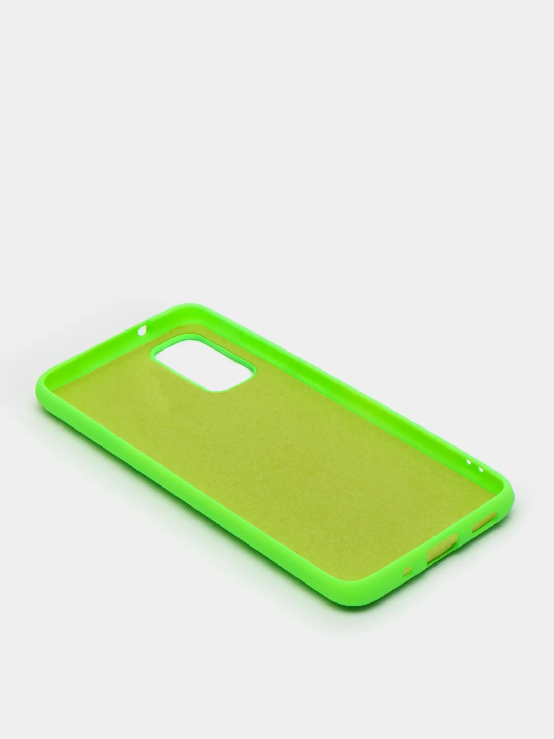 Лайм защитный силиконовый чехол Silikone Cover для Samsung S20