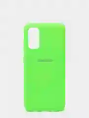 Лайм защитный силиконовый чехол Silikone Cover для Samsung S20